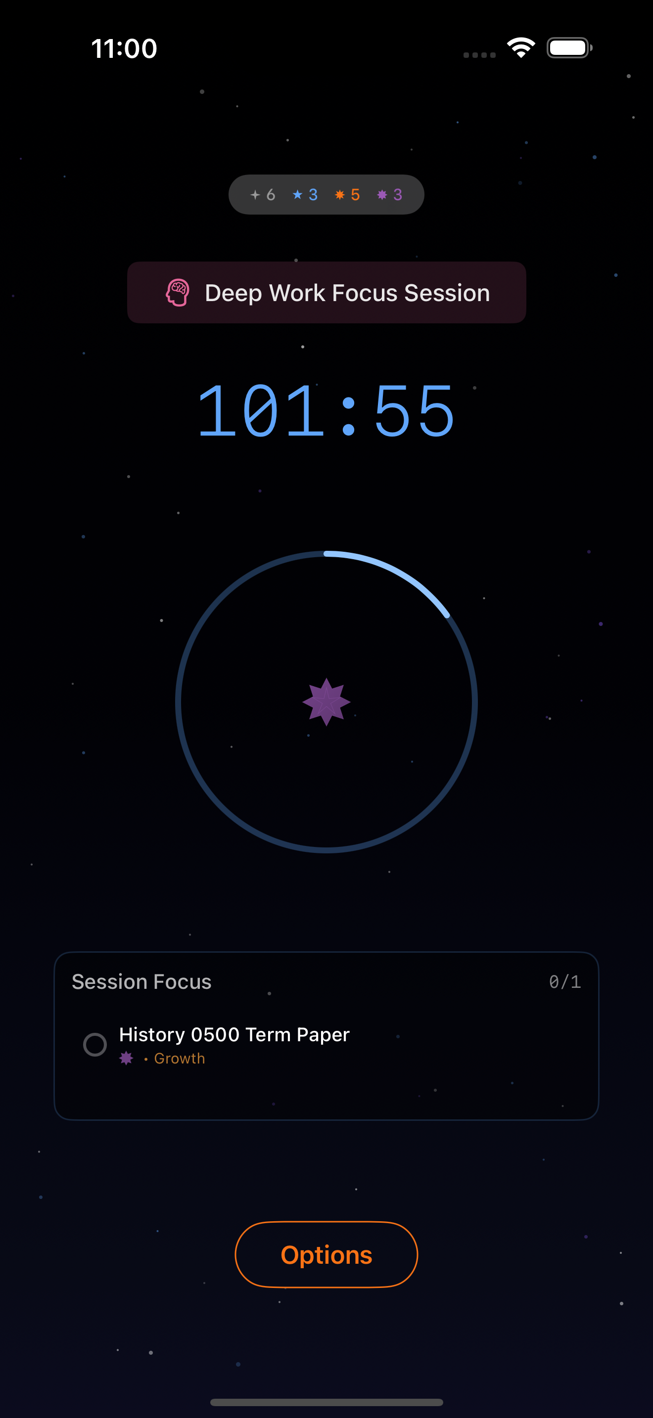 Focus session in progress